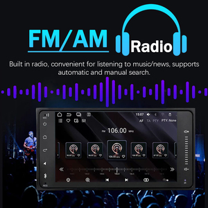 Pantalla de Radio para Automóvil de 7 Pulgadas para Toyota Corolla, con CarPlay Inalámbrico y Android Auto, Navegación GPS, DSP, WiFi, BT, Estéreo Multimedia para Automóvil - Product Image 3