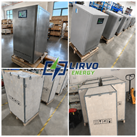 Sistema de Almacenamiento de Energía Solar para el Hogar, Apilable, de 51.2V, 300Ah, 800Ah, 1000Ah, LiFePO4, con BMS Integrado