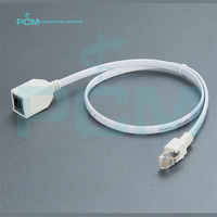 Ligne téléphonique RJ12 6P6C câble d'extension mâle à femelle pour modem fax routeur DSL VDSL ISDN Ethernet Internet LAN éclairage LED