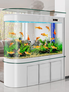 <span class=keywords><strong>Acquario</strong></span> a Testa di Proiettile per Soggiorno, <span class=keywords><strong>Acquario</strong></span> Domestico di Medie-Grandi Dimensioni, Nuovo Modello 2026, Schermo Divisorio Intelligente Senza <span class=keywords><strong>Acqua</strong></span> in Vetro - Product Image 2