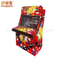 Borne d'arcade Street Fighter à entretien facile, machine de jeu vidéo à monnayeur pour 2 joueurs