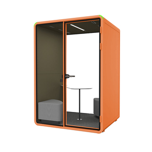 2 Person <b>Soundproof</b> Office Pod Double Acoustic Meeting Booth Private Conversation Cabin Office Silence Pod - Product Image 6