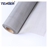 Kawat Platinum Anyaman Mesh Titanium Tahan Korosi Tahan Suhu Tinggi Filter 1.5-300um Rating 760C