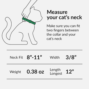 Collar de Cuero de Alta Calidad NiBao para Gatos con Campana y Correa Elástica de Seguridad para Gatos Pequeños y Grandes - Product Image 5