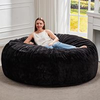 Fauteuil Poire à Prix de Gros avec Housse Amovible, Rembourrage en Mousse à Mémoire Ultra Douce, Canapé Paresseux, Fauteuil de Sol pour Salon
