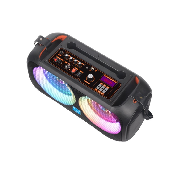Portable Rechargeable LED Speaker With USB