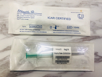 125Khz Rfid Tag Verre 1.4X8Mm Verre Tube 134.2Khz Fdx-b Animal Id Puce Microchip Pour Bovins Chat Animaux