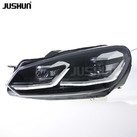 Feux de signalisation dynamiques LED JUSHUN, nouveaux phares pour Volkswagen Golf 6 Mk6 2009-2013, accessoires de voiture