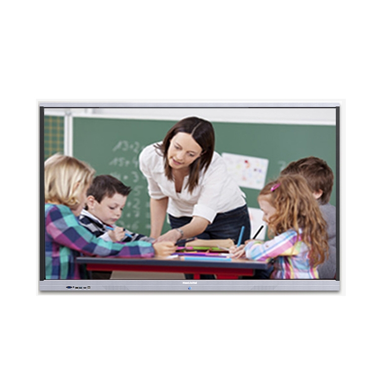 Смарт-оборудование для классной комнаты, 55 дюймов, белая доска, ИК сенсорный экран, светодиодная плоская панель