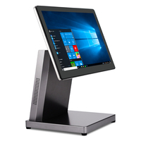 Kasir sistem POS sentuh All-in-One Desktop 15.6 inci untuk restoran untuk POS & kasir obral
