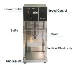 Heißer Verkauf Flurry Ice Cream Machine/Eis mischer/Milchshake-Mixer MC Flurry Maker