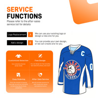 Diseño Gratuito, Jersey de Hockey Personalizado de Canadá, Jerseys de Hockey sobre Hielo para Niños y Jóvenes, Sublimación, Poliéster Transpirable, Nombre del Equipo Personalizado