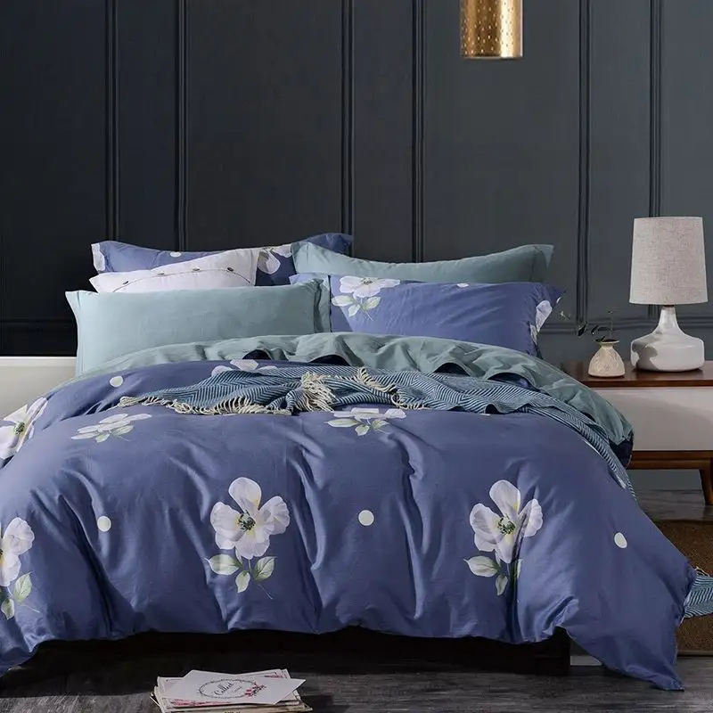 다채로운 디자인 Bedsheet 이불 커버 세트 도매 이집트 유기농 시트