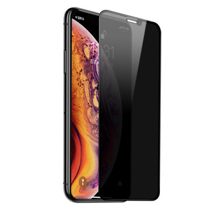 <span class=keywords><strong>Super</strong></span> Privater Blickschutz Gehärtetes Glas Displayschutzfolie für iPhone 15 Pro Max 14 Plus 13 <span class=keywords><strong>Mini</strong></span> 12 11 Anti-<span class=keywords><strong>Spy</strong></span> Anti-Peeping - Product Image 1