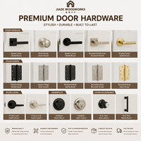 Porte intérieure en bois massif à 3 panneaux, style Shaker, en MDF/HDF, apprêtée blanche, pour projets d'appartements et de maisons