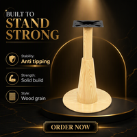 Pied de table rond en métal, socle en fer, support imitation bois pour restaurant, café, bistrot