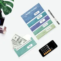 お金を節約するための防水タイベック紙財布ヴィンテージ封筒リサイクル封筒