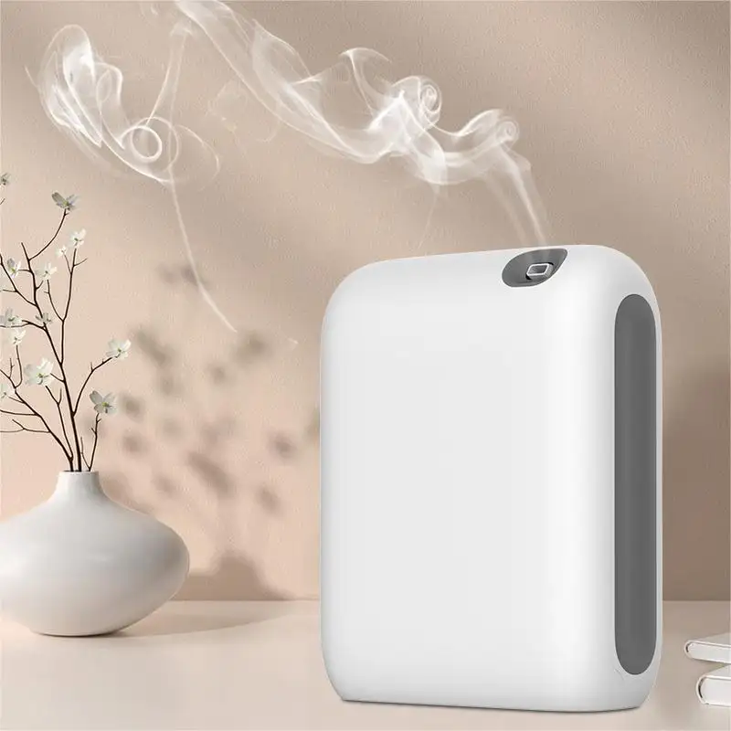 Alat rumah aromaterapi pintar, Pemurni udara dipasang di dinding, penyebar minyak esensial aplikasi Bluetooth pintar