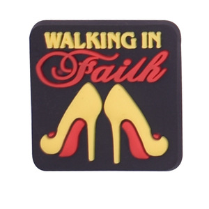 Charmes de chaussures en PVC personnalisés pour filles noires, vente en gros HY, accessoires pour bracelets, décorations de chaussures pour adultes et enfants - Product Image 6
