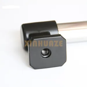 HZ104026 Cast Aluminum Round Head Pipe Diameter 25mm Stainless Steel Handle Industrial Machine Tool Cabinet Door Long Handle