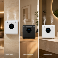 Diffuseur d'arômes électrique sans eau pour grands espaces, diffuseur de parfum de qualité commerciale, design mural