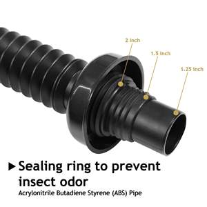 Lavabo Empotrado Moderno en Oferta, Manguera de Desagüe Retráctil Cromada, Fácil de Limpiar - Product Image 6