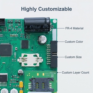 OEM One-stop <b>PCBA</b> Manufacturing Double-sided Printed Circuit <b>PCB</b>&<b>PCBA</b> Full Device Assembly Service PCBA001 Direct Sales Electron - Product Image 2