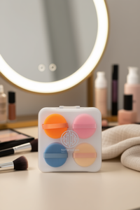 Facial Sponge Set X 1260 Four Color Makeup Puff Beauty Tool - Product Image 2