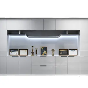 2022豪华烤漆家具书柜办公室简洁独特的文件柜文件柜