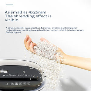 Déchiqueteuses Deli GA590, spéciales pour le bureau, petites, électriques, domestiques, commerciales, broyeurs <span class=keywords><strong>de</strong></span> papier automatiques, déchiqueteuses <span class=keywords><strong>de</strong></span> <span class=keywords><strong>documents</strong></span> - Product Image 3