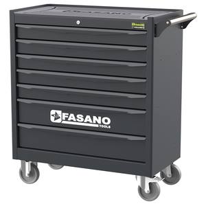 Fasano Tools 7 Drawer Rolling Tool Cabinet Steel Heavy Duty <b>Workshop</b> <b>Storage</b> Cart - Product Image 1