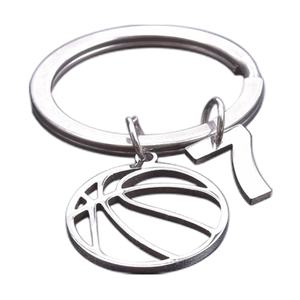 Llaveros de Baloncesto Huecos de Aleación de Zinc, a la Moda, Impermeables, de Alta Calidad, Recuerdos de Viaje, Adornos y Accesorios al por Mayor - Product Image 2