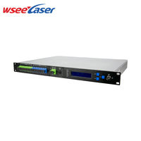 Amplificateur optique à fibre FTTH intérieur 4/8/16 ports 16dBm 1U 1550 CATV avec connecteur SC/APC WDM EDFA
