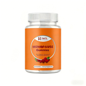 Bonbons Gommeux pour Femmes : Vitamines Antioxydantes pour le Soulagement de la Ménopause (OEM, ODM, Marque Privée) – Contient du Cohosh Noir, de l'Igname Sauvage et du Trèfle Rouge - Product Image 1