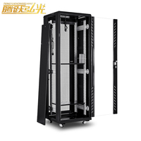 Série Premium, rack de serveur personnalisé 42U 19 pouces, armoire réseau au design élégant, stock disponible, idéal pour les centres informatiques de grande taille