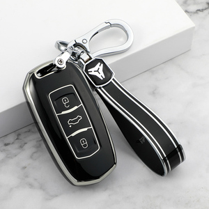 <span class=keywords><strong>Custodia</strong></span> Protettiva Morbida in TPU per Chiavi Auto GEELY GX3 <span class=keywords><strong>PRO</strong></span> COOL RAY Emgrand X7 Sport GT EC Proton 7 LC2 GC2 con Portachiavi - Product Image 4
