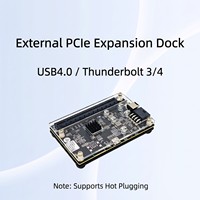 Adaptador de GPU Externo con Puerto de Expansión USB 4/Thunderbolt 3/4 a PCIe X16 para Laptop/Mini PC, Transferencia de Datos de hasta 40 Gbps, en Stock