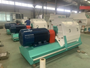 Ce 3-4t/h Hạt máy nghiền búa Mill máy nước thả Thiết kế trang trại ăn Ngô lúa mì động cơ hộp số nhà máy sản xuất - Product Image 4