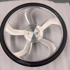ฝาครอบพวงมาลัย LENZIO ขนาด 15 นิ้ว สีทอง/สีเงิน - Product Image 2