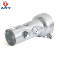 Silencieux d'échappement universel pour moto de 47 mm, insert réglable, déflecteur, silencieux DB Killer, éliminateur de bruit, tuyaux de 50 mm/2 pouces