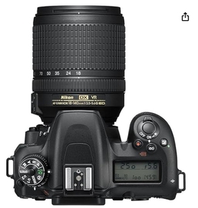 ตัวกล้อง <span class=keywords><strong>D7500</strong></span>พร้อมชุดกล้องดิจิตอล VR ขนาด18-140มม. สีดำ - Product Image 5