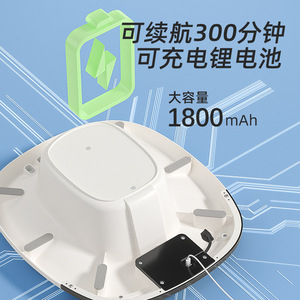 อ่างแช่ไฟฟ้ารูปวงรี แบตเตอรี่แบบชาร์จได้ 1800mAh สำหรับผู้หญิงผู้ชาย บรรเทาอาการริดสีดวงทวาร - Product Image 1