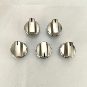 Bouton de cuisinière à gaz WB03X29300, pièce de rechange en acier inoxydable pour plaque de cuisson, accessoire d'appareil de cuisine - Product Image 2