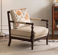 Chaise moderne en bois massif pour restaurant et hôtel