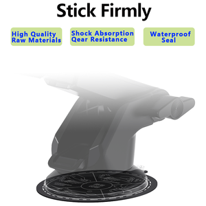 Tốt Nhất Người Bán 85Mm 3M Dính Dính Xe Bảng Điều Khiển Gắn Đĩa Điện Thoại Núi Pad Tấm Cho Bàn Sử Dụng Cốc Hút Cơ Sở - Product Image 3