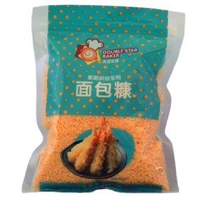 Pan rallado <span class=keywords><strong>de</strong></span> <span class=keywords><strong>trigo</strong></span> Double Star Baker, sabor natural, bajo <span class=keywords><strong>en</strong></span> grasa, crujiente, paquete económico - Product Image 1