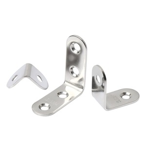 Haidibosi 304 Stainless Steel Corner <b>Bracket</b> L Shape <b>Shelf</b> Support Hardware Fixing Connector For Table Chair Fasteners - Product Image 5