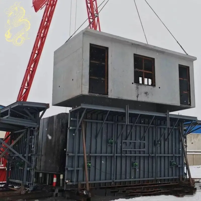 Construction de maison modulaire en béton rapide, construction de ciment en béton préfabriquée de la plus haute qualité