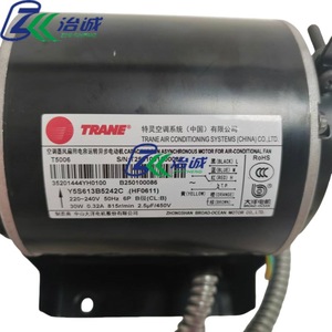 มอเตอร์อะซิงโครนัส Trane Y5S613B5242C 220-240V 50Hz สำหรับพัดลมเครื่องปรับอากาศ - Product Image 1