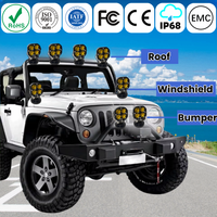 Luz de Trabajo LED de 40W, 6000K-6500K, IP67, Impermeable, 2000lm, para Excavadora, Fabricada en China por BSG